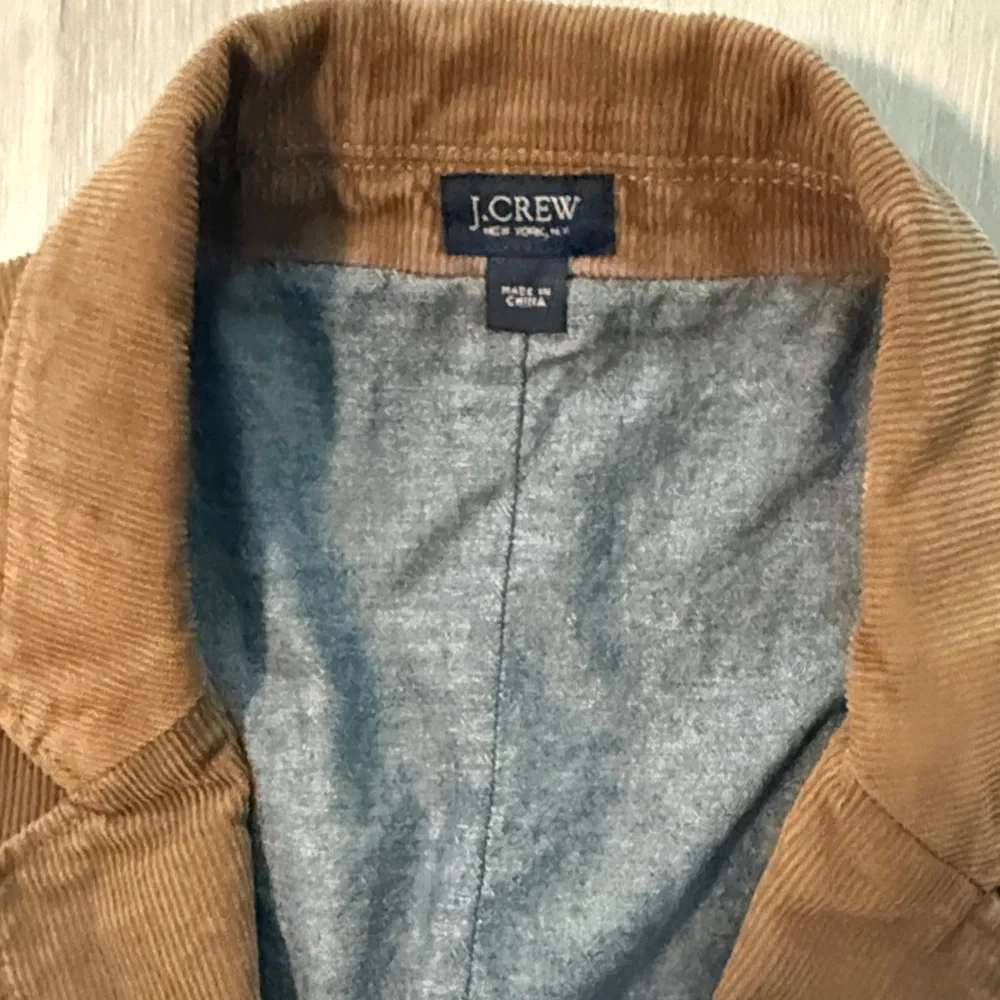 J. Crew‎ Tan Corduroy Jacket